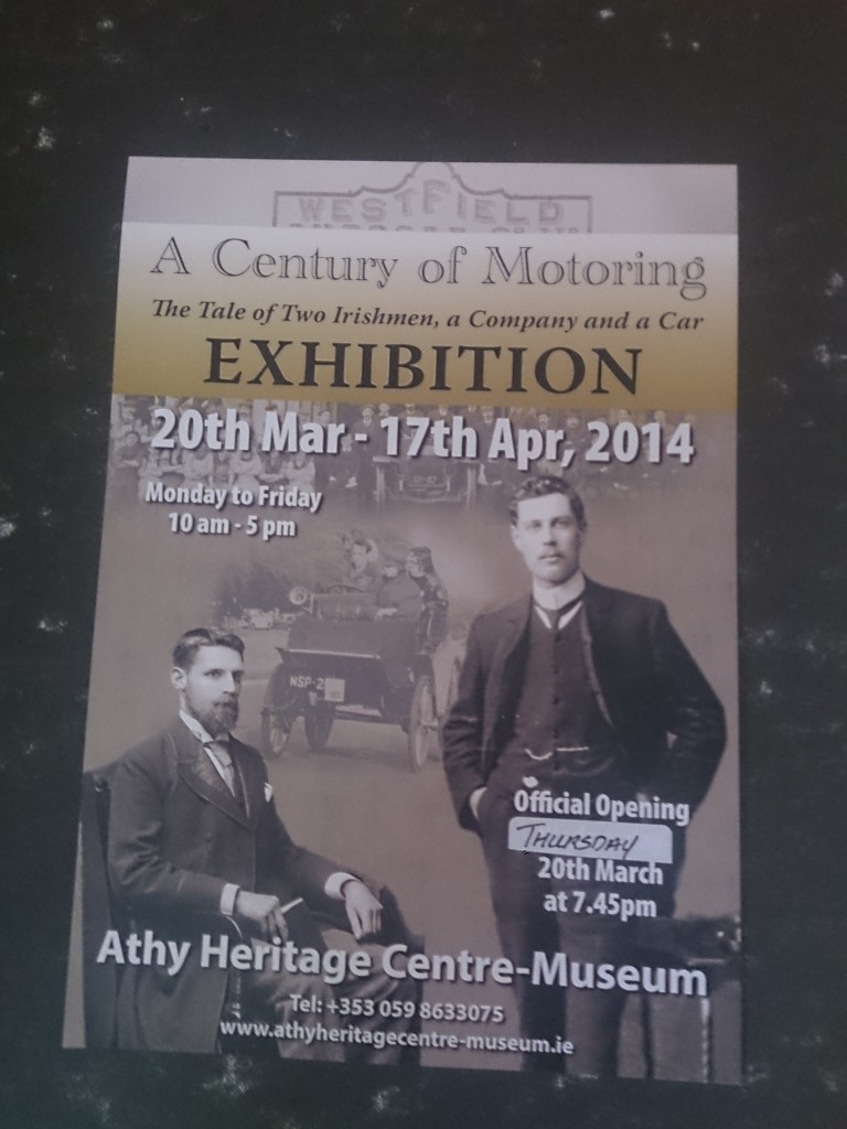 Century of Motoring Exhibition  2014 poster