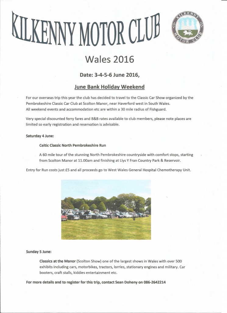 WALES TRIP